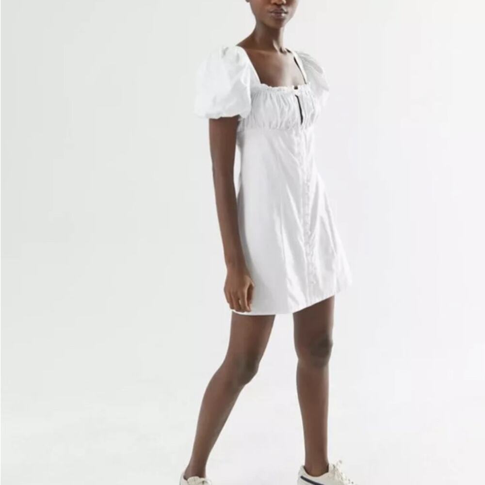 Eggie x Urban Outfitter’s Dahlia White Mini Dress XS